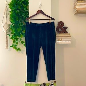 ASOS Velvet Green Pants.